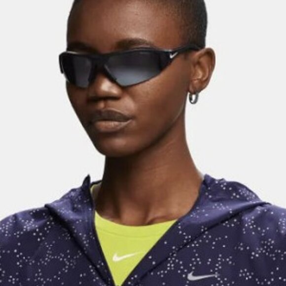 NIKE SKYLON ACE FQ4683 106 Geometric Sunglasses - White/Grey/Red Mirror - Picture 2 of 9